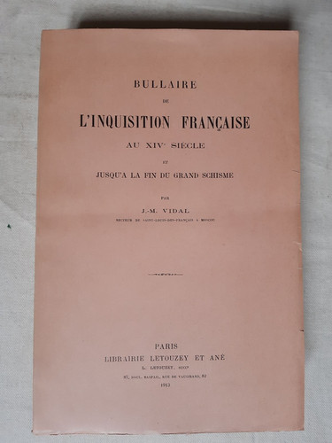Bullaire inquisition - bullaire, l'inquisition