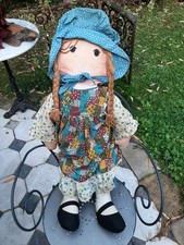 GRANDE POUPEE ANNEE 70 HOLLY HOBBIE KNICKERBOCKER  AMY 80 cm