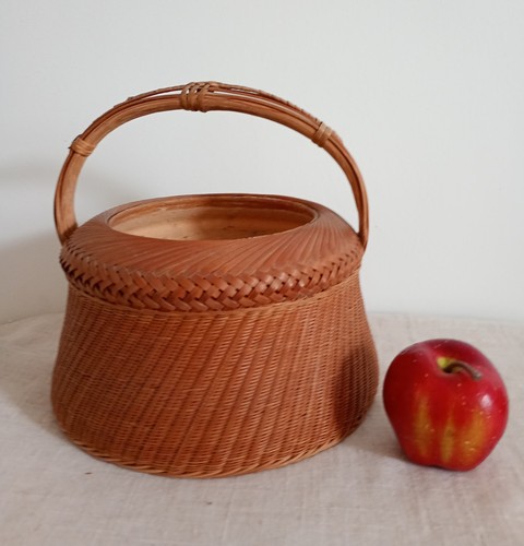 Panier vintage bambou - en,