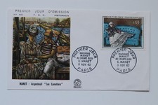 FRANCE 1962 - enveloppe 1er Jour - Mme Manet au canapé bleu - Bonne côte