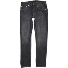 Levi's 504  Homme Bleu Straight Regular  Jeans W34 L33 (107082)