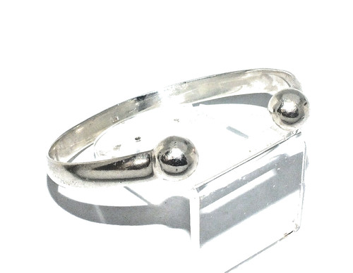 Bracelet torque argent - bracelet,