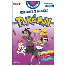A Pokemon mon cahier de vacances les incollables 6 7 ans
