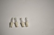 4 ampoules de rechange 12V /1 Watt pour guirlandes de noël 20 lampes