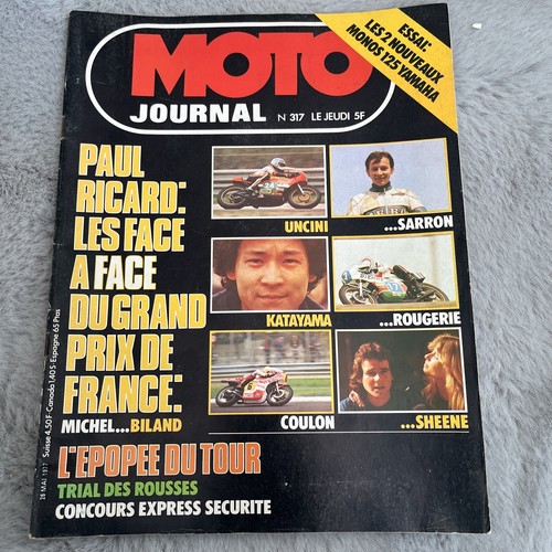 Moto journal 317 test yamaha - 317,