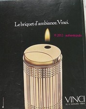 PUBLICITE BRIQUET D'AMBIANCE
