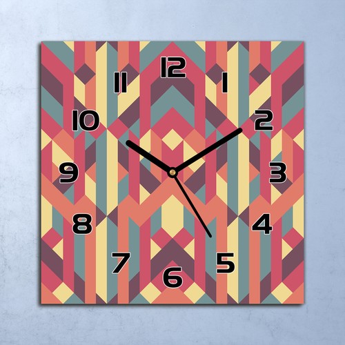 Horloge murale design - horloge, en
