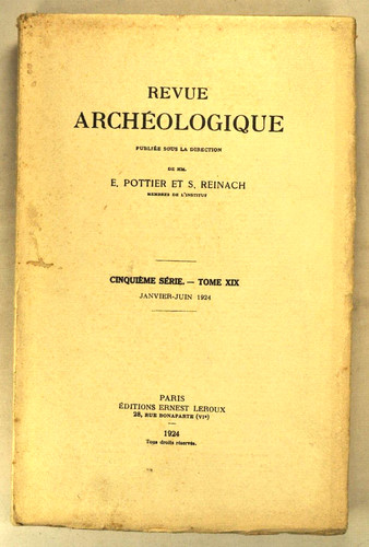 Revue archeologique 1924 bague - revue,