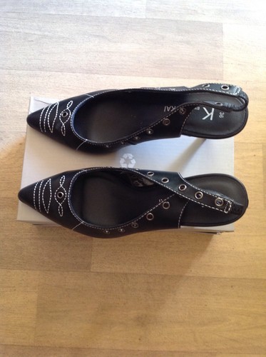 Escarpins kookaï noir motifs - kookaï, (motifs