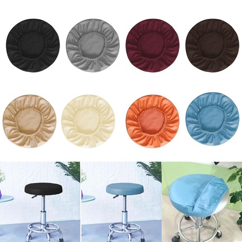 Tabouret rond housse chaise - tabouret,