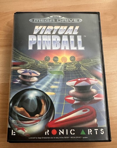 Virtual pinball jeu sega mega - jeu,