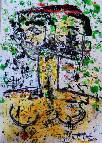 Art brut singulier - art, brut,singulier,neo