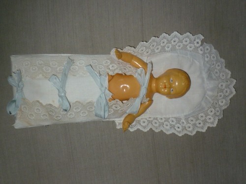 Ancien nid ange poupee - d'ange,