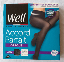 Collants noir taille 2, 45D