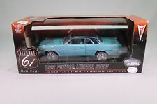 LE320 HIGHWAY 61 SKU50146 Voiture 1/18 1:18 Pontiac Lemans cpi^é 1963 bleu