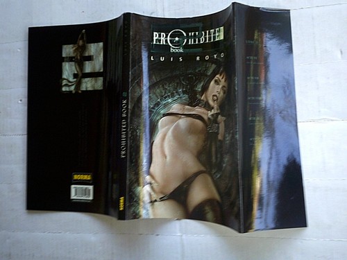 Luis royo prohibited book tome - book,