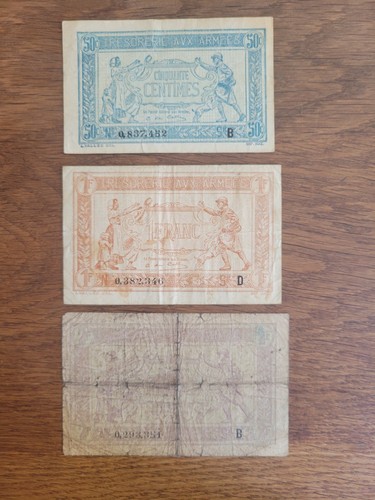 France billets anciens 50 - billets,