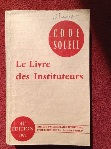 Code soleil livre des - soleil.,