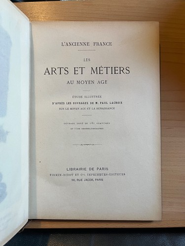 Ancienne france des - arts, et