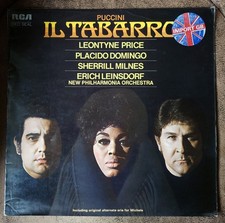 LEONTYNE PRICE/PLACIDO DOMINGO/SHERRIL MILNES... LP PRESSAGE UK (EX) : Puccini