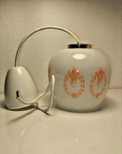 Opaline vintage blanche et
