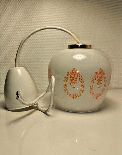 Opaline vintage blanche - , et