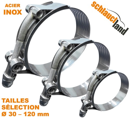 Collier serrage 19mm - de, acier