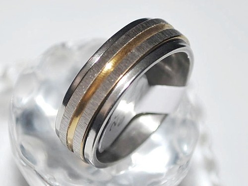 Bague pour femme homme acier - pour,