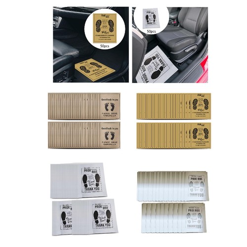 50pcs papier voiture - 50pcs,