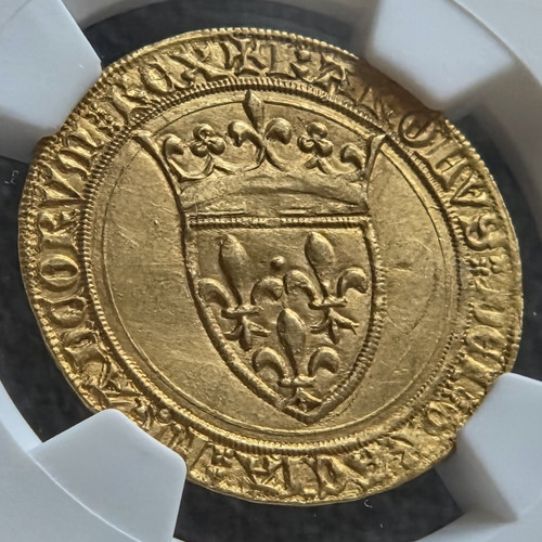 Monnaie france charles - monnaie, or,