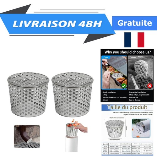 Filtre gouttière acier - gouttière,