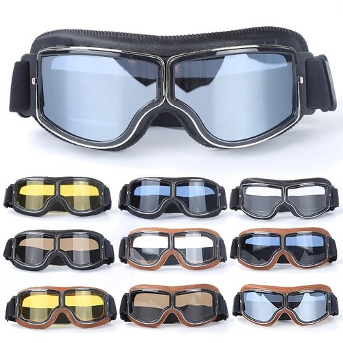 New motorcycle goggles - new, vintage