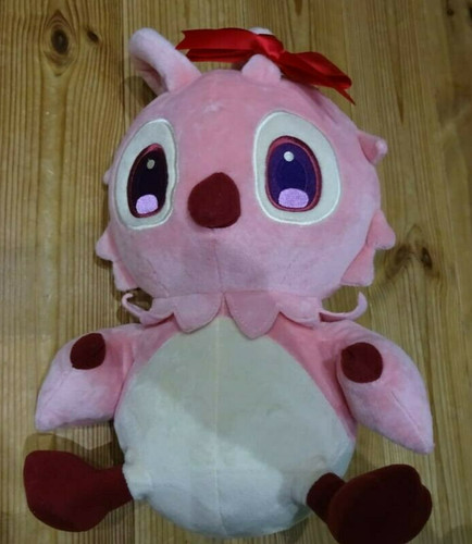 Peluche rose rappy - peluche,