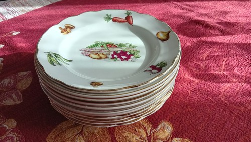 Assiettes creuses moulin - 11,