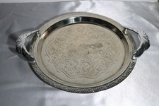 Plateau inox style oriental