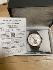 Citizen Collection NB4024-95A Ouvert Coeur or Blanc Argent Automatique Montre