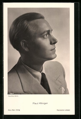 Carte postale acteur paul - postale,