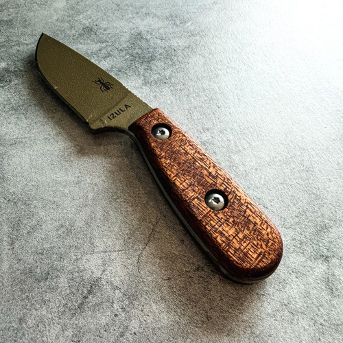 Mahogany scales for esee izula - mahogany,