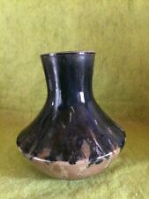 SUPERBE VASE ancien en grès émaillé flammé atelier d'Art LABREC signé Jim