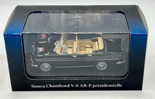 Simca Chambord V-8 Kennedy/De Gaulle 1961 - Voitures Chefs d'Etat Norev/Atlas