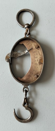 Ancien grand peson - grand, acier