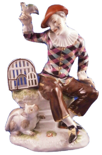 Figurine harlequin - figurine, en