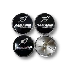 Pour   HAMANN 4x68mm Refit Enjoliveurs de moyeu Hubcaps Centre Caps Résine