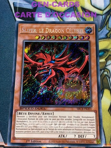 Carte slifer le - carte, oh