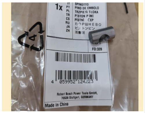 Piston pin pour bosch - piston,