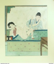 Estampe Chinoise scène érotique 37