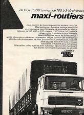 Publicité ancienne camion