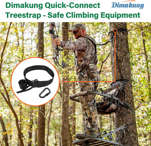 Quick connect tree strap for - strap,