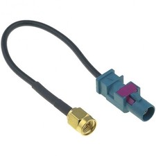 Antenne Adaptateur Câble Fakra Z (Male) to SMA (MALE) pour GSM GPS DAB