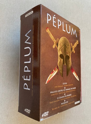 Coffret 4dvd peplum ulysse - 4dvd,